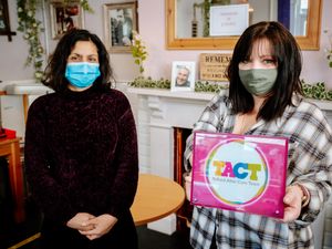 Supporting image for story: Lights shine brightly to aid Telford charity 