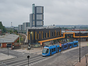 Supporting image for story: Woman taken to hospital and trams suspended for more than an hour over 'medical emergency'