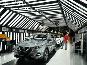 Nissan assembly line