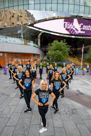 Lord of the Dance cast take over Birmingham New Street station Photo: Birmingham Alexandra