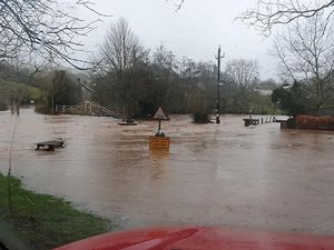 Supporting image for story: South Shropshire homes flooded for third time in three months as warning for snow and ice issued