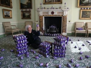 Supporting image for story: National Trust donates mountain of chocolate after Easter egg hunts cancelled