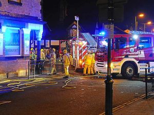 Supporting image for story: Shropshire restaurant fire sparks blast fear