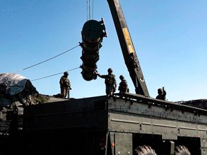 Supporting image for story: Russia begins nuclear drills in apparent warning to West over Ukraine