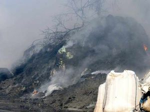 Supporting image for story: Huge fire at county firm