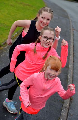 The sisters are helping the charity which treated their mother Helen for breast cancer