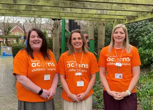 The team at Acorns Children's Hospice in Birmingham will be taking part in the 100 Miles in March challenge. 