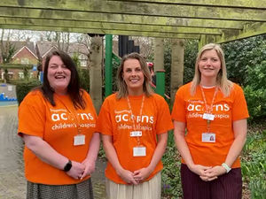 Supporting image for story: Entire team at children’s hospice takes on 100 Miles in March challenge