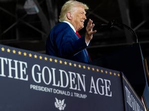 Supporting image for story: Trump marks first 100 days in office focused on grudges and grievances