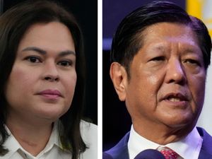 Supporting image for story: Philippines investigators summon Duterte over threats against President Marcos