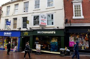 McDonald's closed its Shrewsbury town centre branch in February 2017