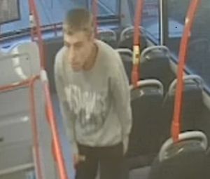 Do you know this man? Police wish to talk to him after a girl was punched on a bus in Dudley