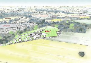 Where the new headquarters would be built at Cosford