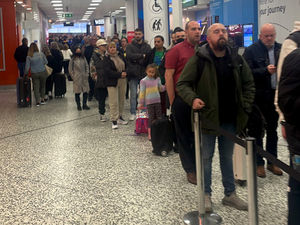 Supporting image for story: Birmingham Airport fast-track security lane sales put on hold after queues chaos