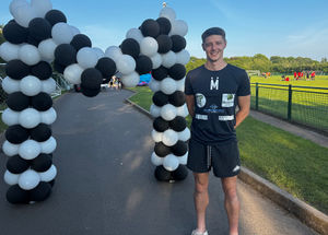 Leigh Edwards has completed ten marathons in ten days for Mandem Meetup Wolves