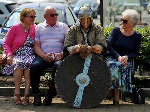 Supporting image for story: IN PICTURES and VIDEO: Viking invasion is brought back to life in Wednesfield