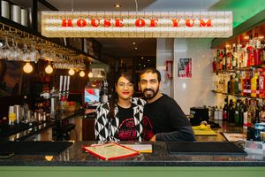 Owners of House of Yum Amar and Pabel Saha. Photo: Jamie Ricketts