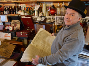 Supporting image for story: Patrick's rare collection is old news
