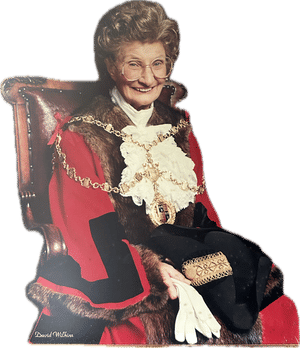 Dorothy O'Hare - John's mother - who also served as Walsall Mayor