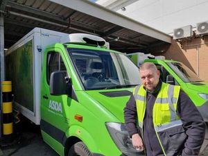 Supporting image for story: Hero delivery driver saves life of man stranded on floor at home for three days