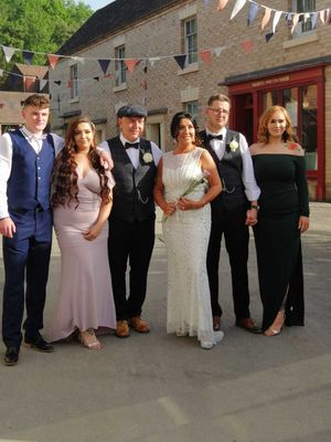 Peaky Blinders-themed wedding at Telford's Blists Hill Victorian Town