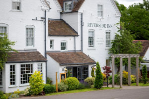 The Riverside Inn in Cound is a Grade II-listed pub hotel on the banks of the River Severn, known for its peaceful setting and classic charm
