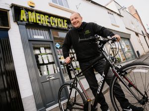 Supporting image for story: Ellesmere business owner enjoys cycling boom