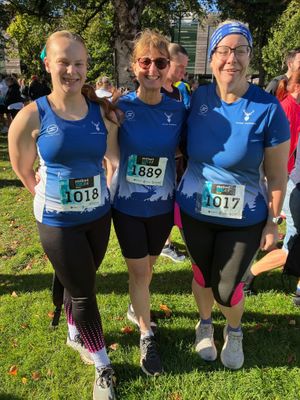 This smiling group were from the Chase Harriers