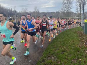 Supporting image for story: Shropshire star Bentley leads the way in Telford 10k