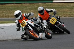 Josh Langman currently sits third in the Thundersport GB, CB500 class. Picture: Tony Tyler