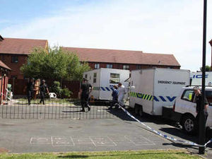 Supporting image for story: Hunt for human remains in Pelsall house garden