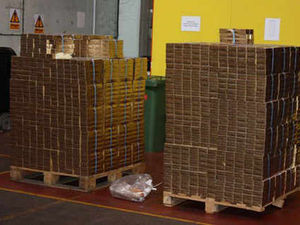 Supporting image for story: Cigarette smuggling ring foiled