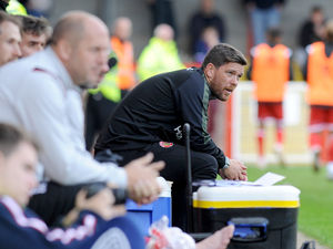 Supporting image for story: Darrell Clarke happy for Walsall strikers to hit target