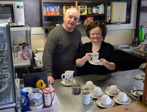 Steve and Norma Spencer of the Tudor Rooms.