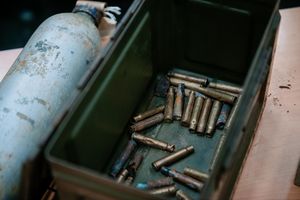 Bullets that would have been used by German soldiers
