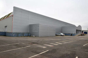 The site was once home to furniture firm Brian James