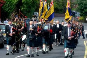 Supporting image for story: Market Drayton Royal British Legion parade - in pictures