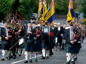Supporting image for story: Market Drayton Royal British Legion parade - in pictures