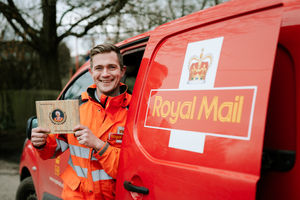 Postman Dave Hart who covers the Ightfield area near Whitchurch, has raised over £4000 for charity by dressing up for his delivery rounds