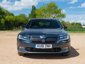 Supporting image for story: Skoda’s Superb Sportline makes itself at home on UK B-roads