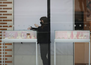 Shoppers are allowed back inside stores again