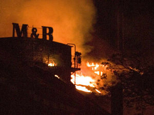 Supporting image for story: Flashback: 2004 blaze ravages Springfield Brewery