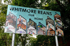 There will be four signs in total, with the first two installed at the Avion Centre