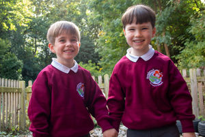 The new uniform pupils at the school will wear