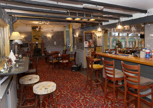 Visitors can sit at the bar or find somewhere comfortable to drink and eat. Photo: Phil Blagg Photography