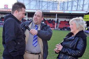 Sharon Harris pops the question to boyfriend, Chris Walker