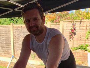 Supporting image for story: Pedal power as Kidderminster teacher's 12-hour cycle marathon raises £1,100