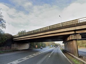 Supporting image for story: Firefighters clean up fuel leak on M54 in Telford