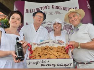 Supporting image for story: That takes the biscuit! 200-year-old gingerbread recipe relaunched in Market Drayton 