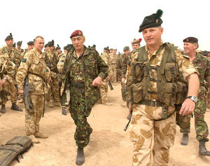 Action man – Sir Mike in his days as a general 